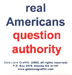 Real Americans Question Authority